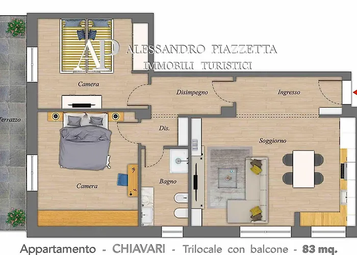 Apartman Casa Matilde Chiavari